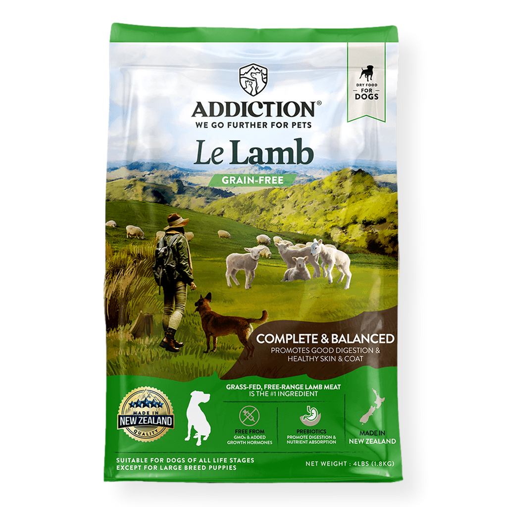 Addiction Le Lamb Grain Free Dog Food