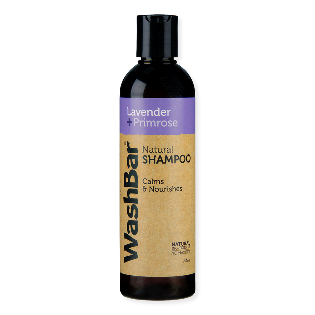 WashBar Natural Lavender & Primrose Shampoo