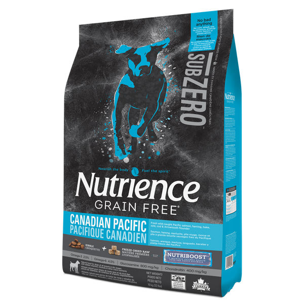 Nutrience sub 2025 zero canadian pacific