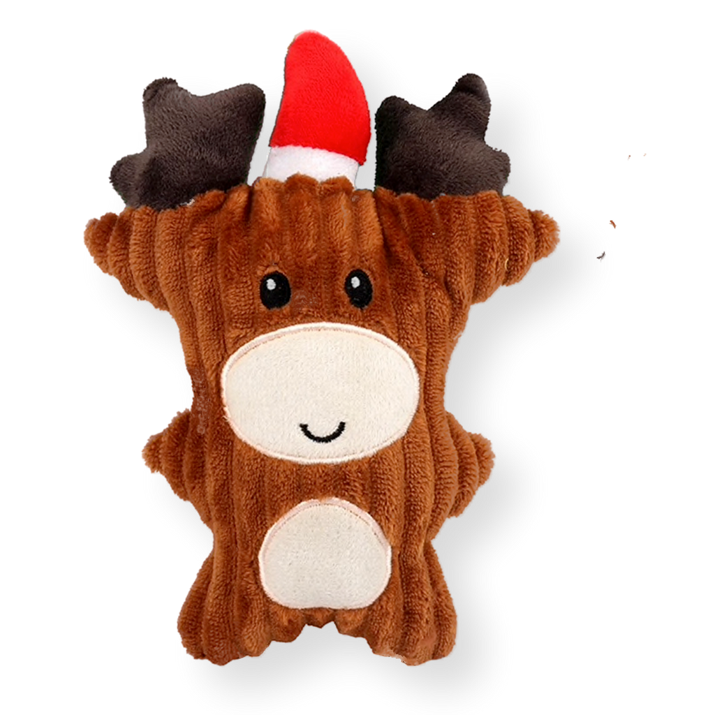 Bark & Bone Christmas Reindeer Dog Toy