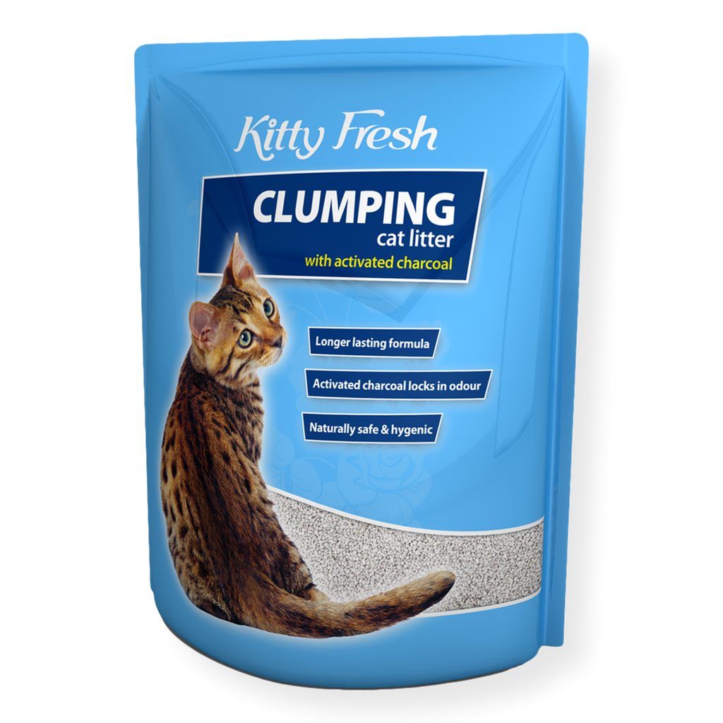 Kitty Fresh Activated Charcoal Clumping Litter
