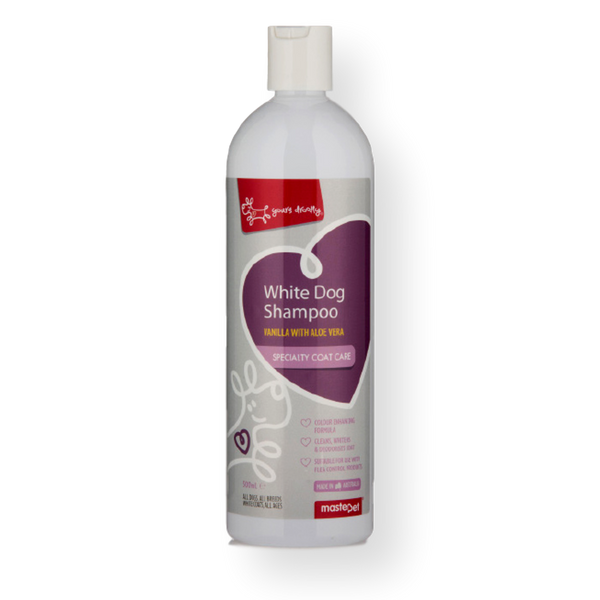 Yours Droolly White Dog Shampoo 500ml Pet Connect NZ