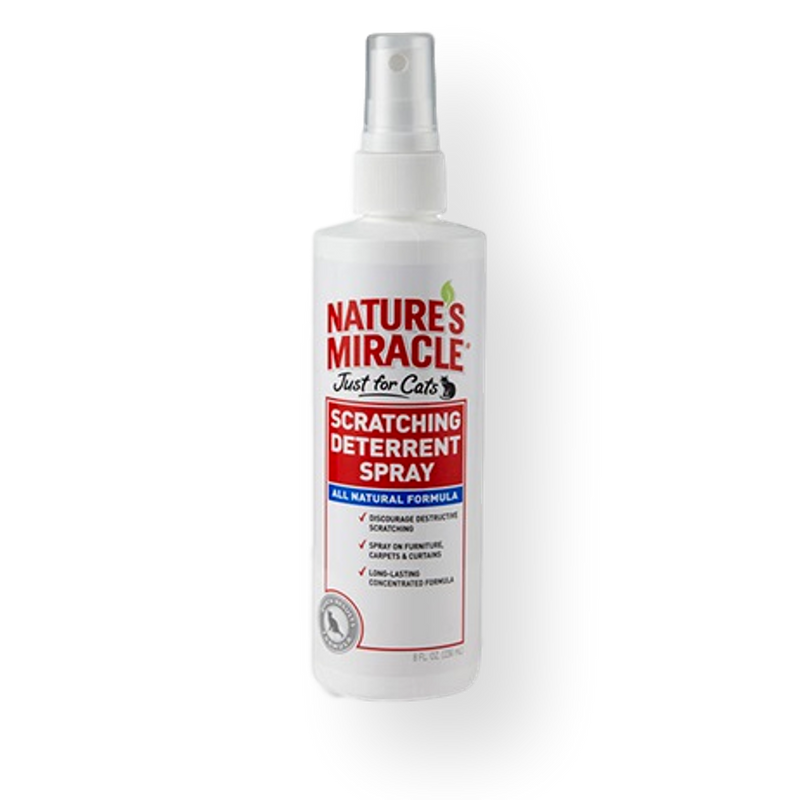 Natures Miracle Scratching Deterrent Spray for Cats 