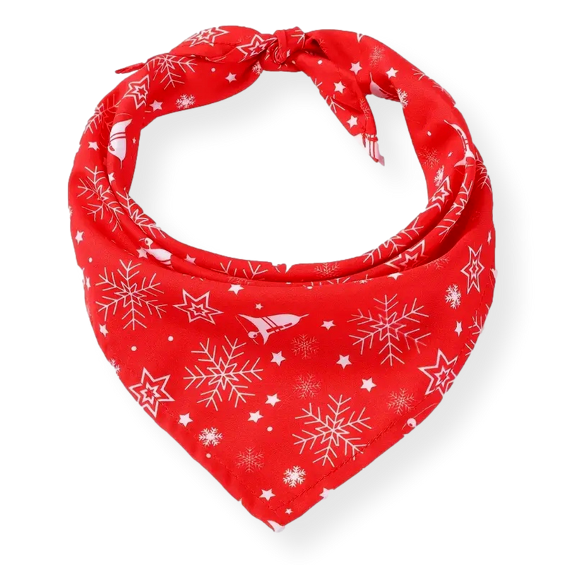 Bark & Bone Red Starlight Christmas Dog Bandana 70cm