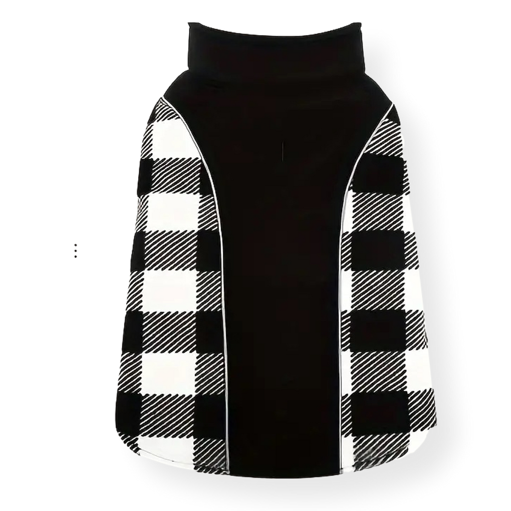 Bark & Bone Checkered Puffer Dog Jacket
