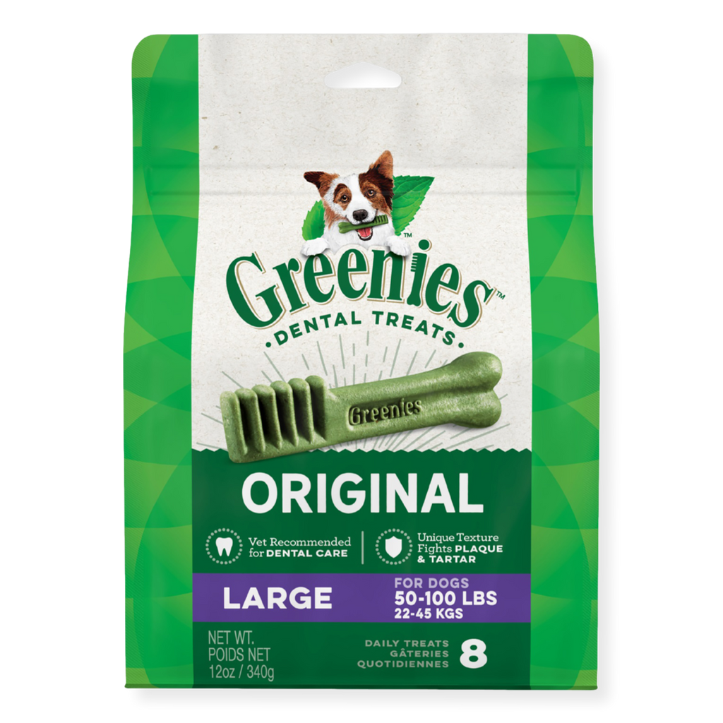 Greenies Dental Dog Treats Large 340g 8 Pack