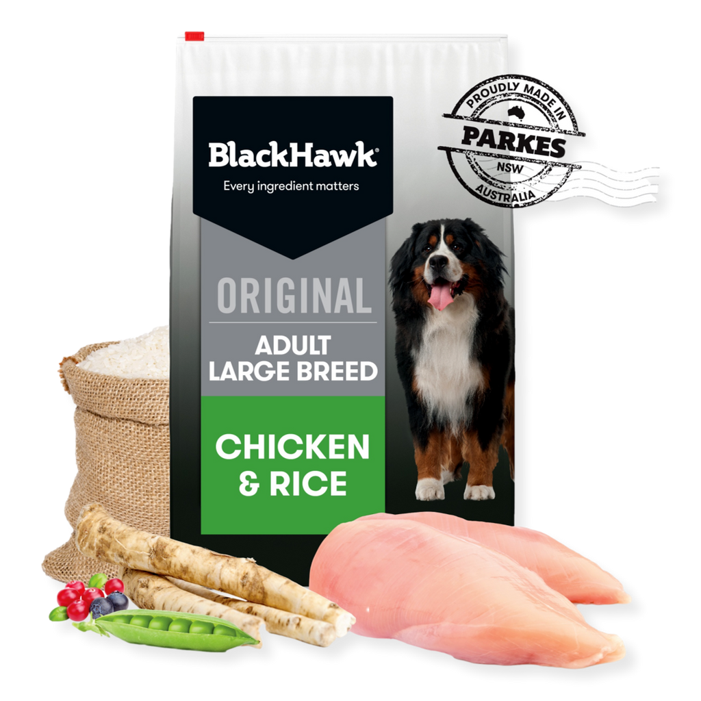 Black Hawk Chicken Large Breed Adult Dry Dog Food 20kg