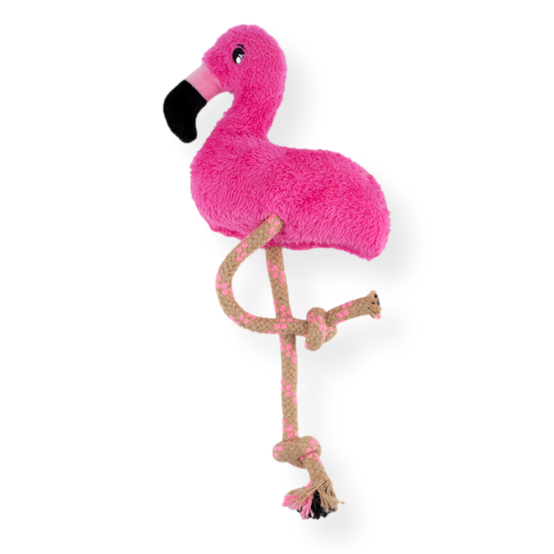 Beco Fernando the Flamingo Dog Toy Large
