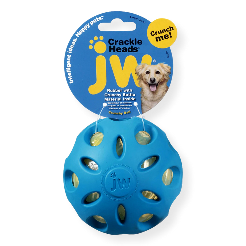 JW Treat N Squeak Treat Dispensing Ball Dog Toy