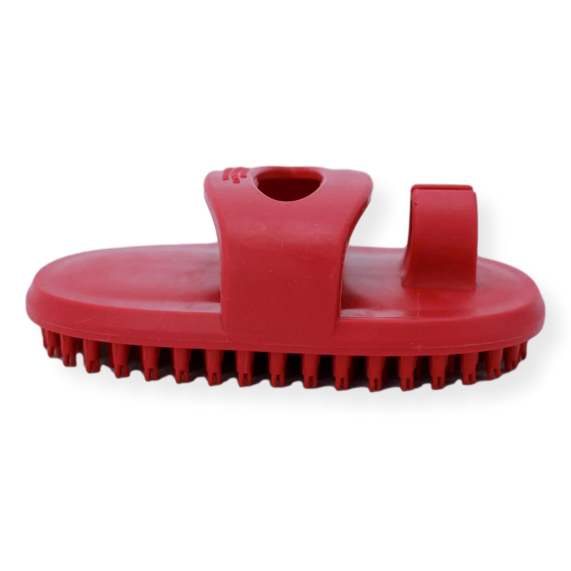 Le Salon Essentials Dog Rubber Grooming Brush with Loop Handle Pet Connect NZ