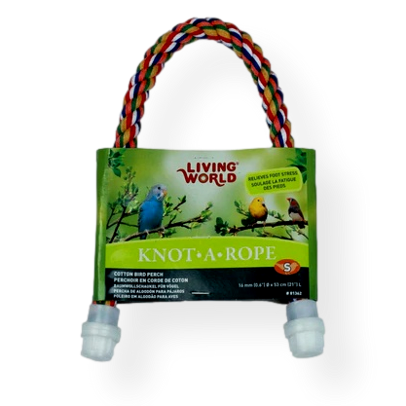 Living World Rope Perch Banana Scented
