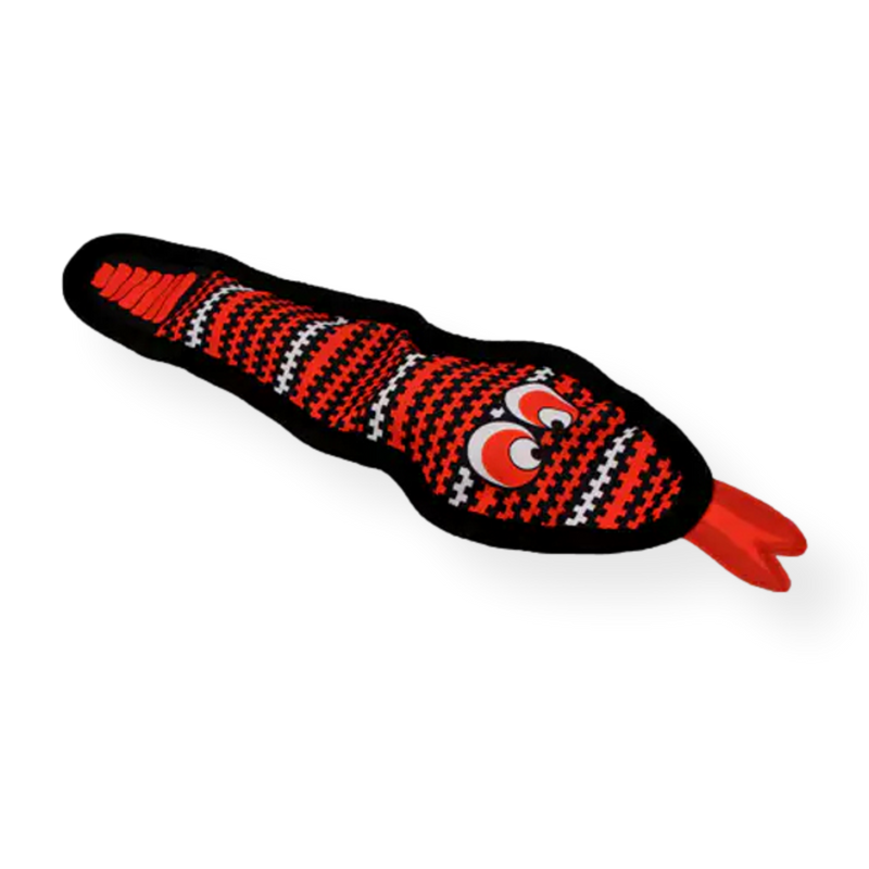 Mammoth Squeaky Snake Dog Toy 43cm