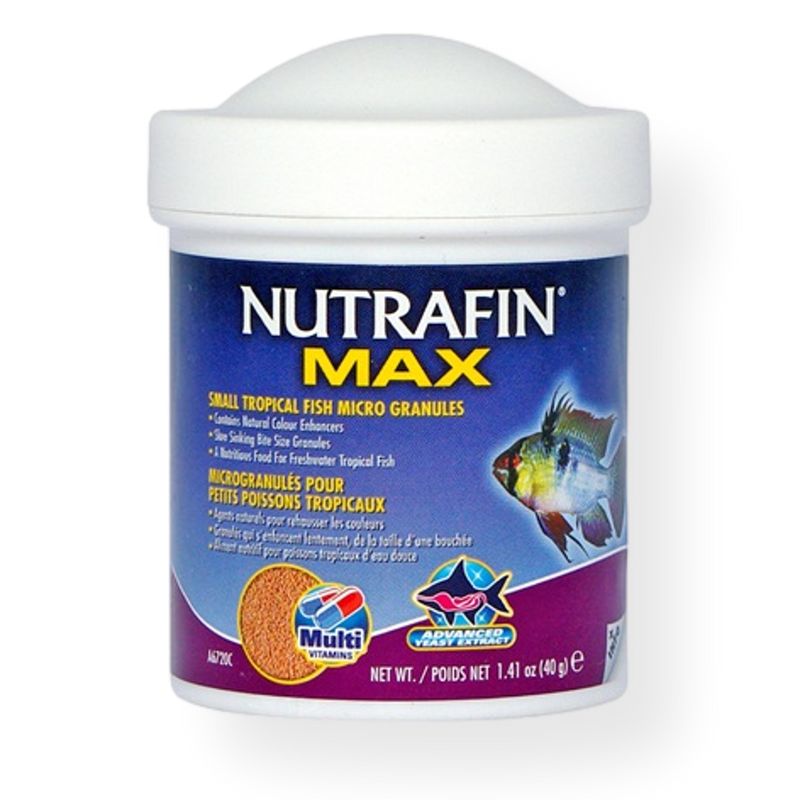 Nutrafin Max Small Tropical Fish Micro Granules 40g