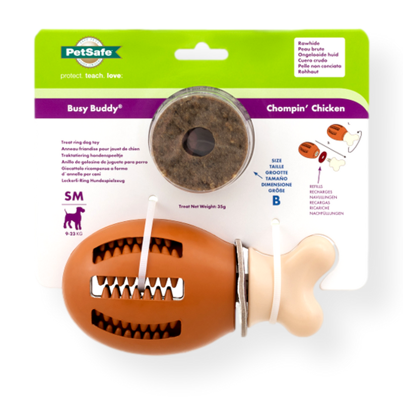 Petsafe Busy Buddy Chompin Chicken Dog Toy