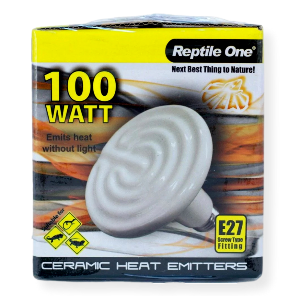 Reptile One Screw Fitting Ceramic Heat Lamp