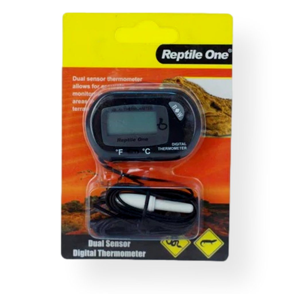 Reptile One LCD Dual Zone Sensor Thermometer