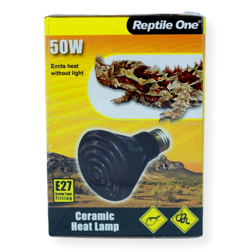 Reptile One Screw Fitting Ceramic Heat Lamp