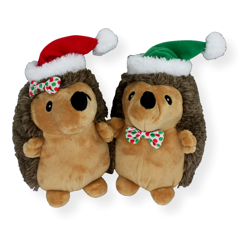 Christmas Hedgehog Dog Toy