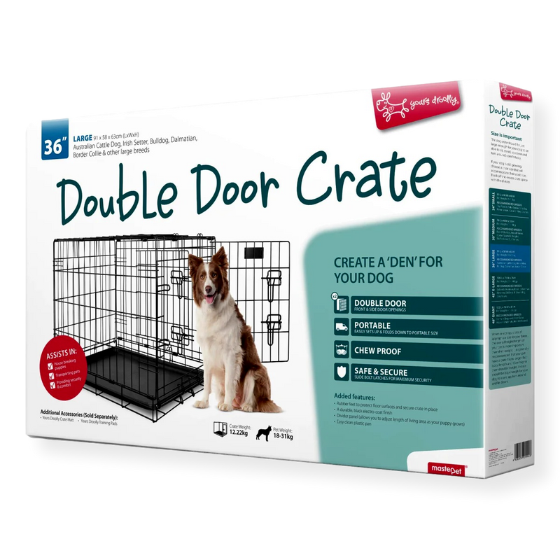 Yours Droolly Dog Crate