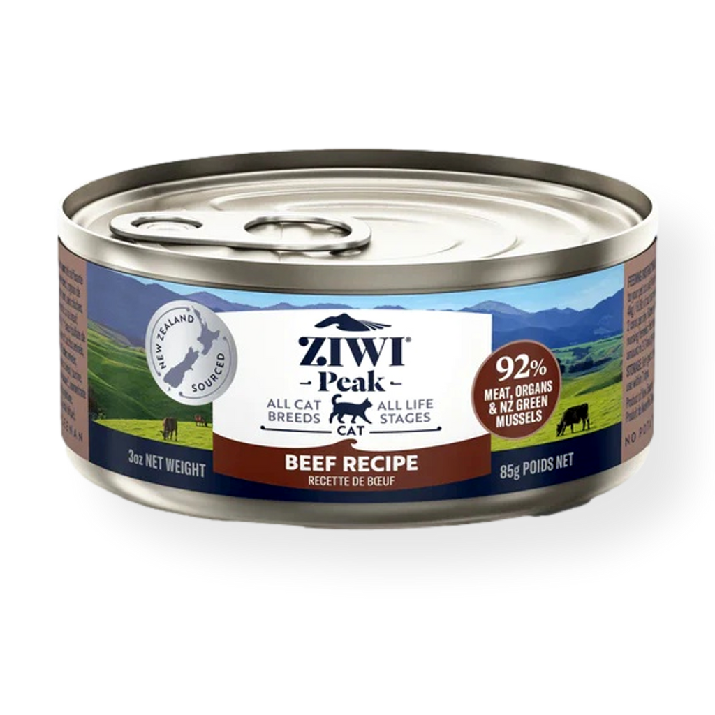 Ziwi Peak Canned Beef Cat Food 