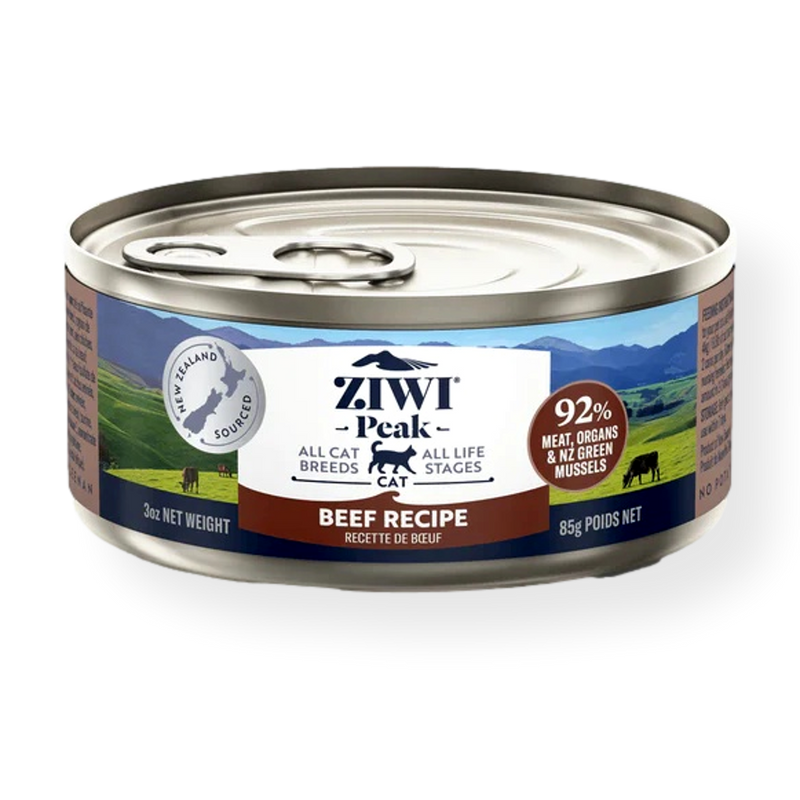 Ziwi Peak Canned Mackerel And Lamb Cat Food 185g