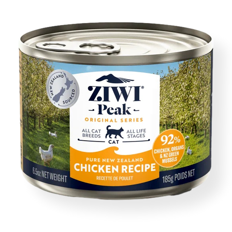 Ziwi Peak Canned Chicken Cat Food 185g