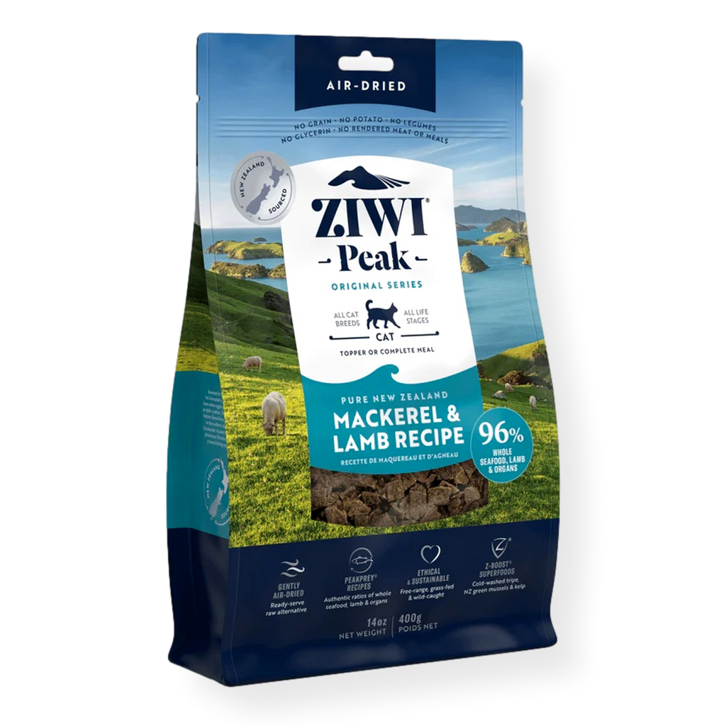 Ziwi Peak Air Dried Mackerel & Lamb Cat Food 