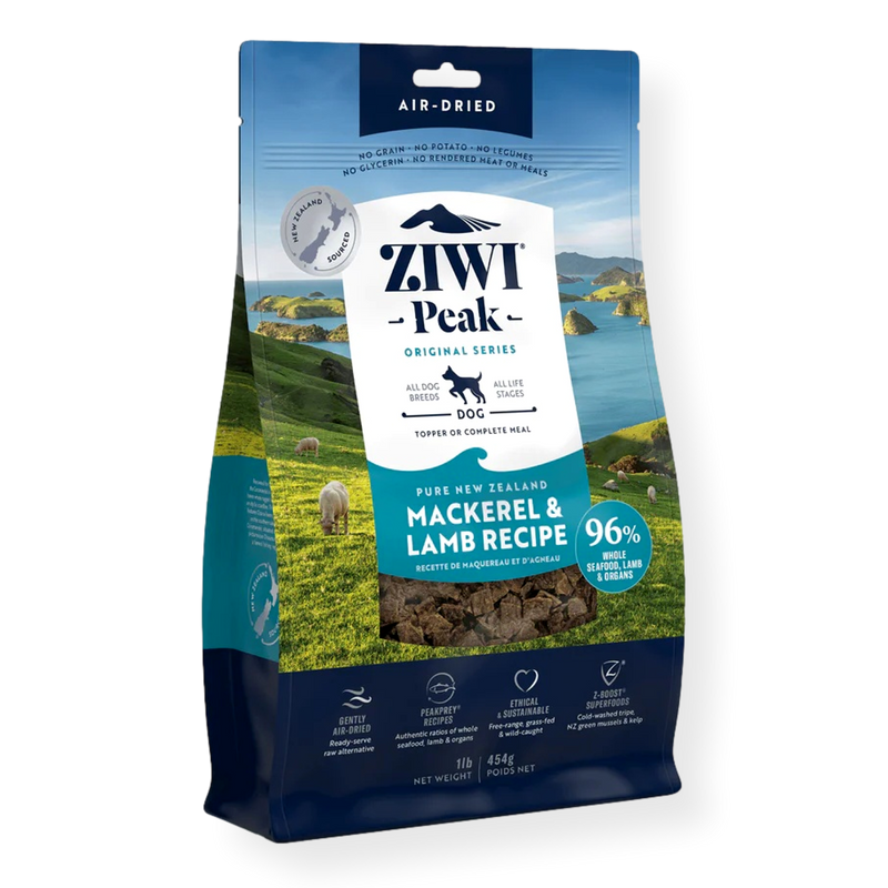 Ziwi Peak Air Dried Mackerel & Lamb Dog Food