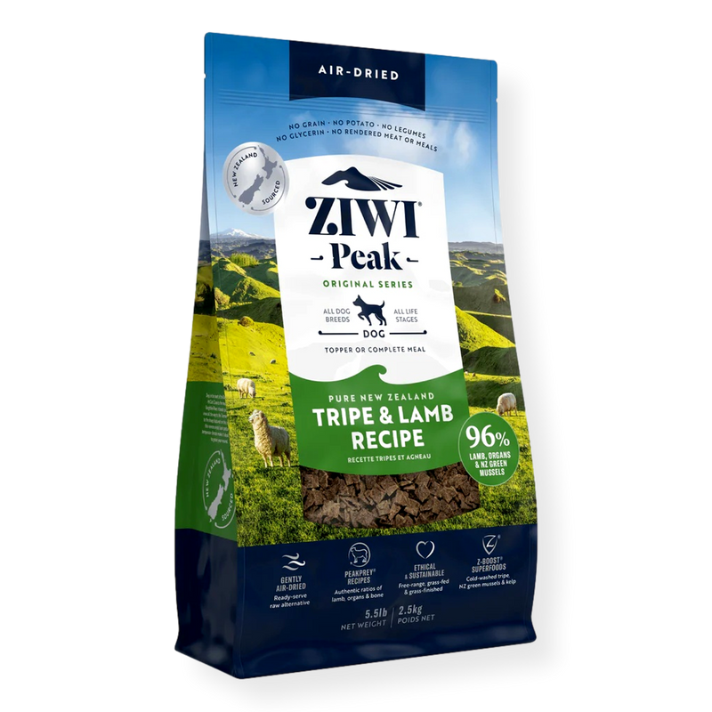 Ziwi Peak Air Dried Tripe & Lamb Dog Food