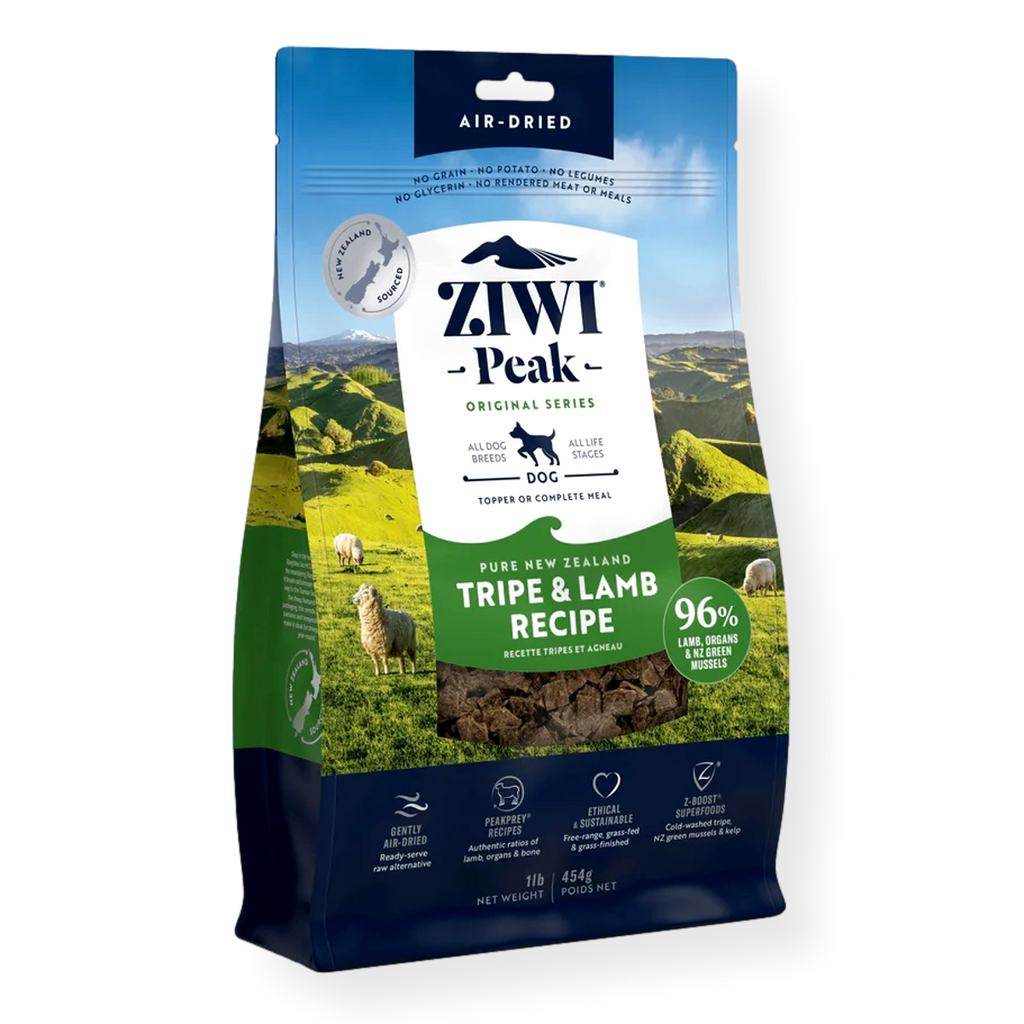 Ziwi Peak Air Dried Tripe & Lamb Dog Food