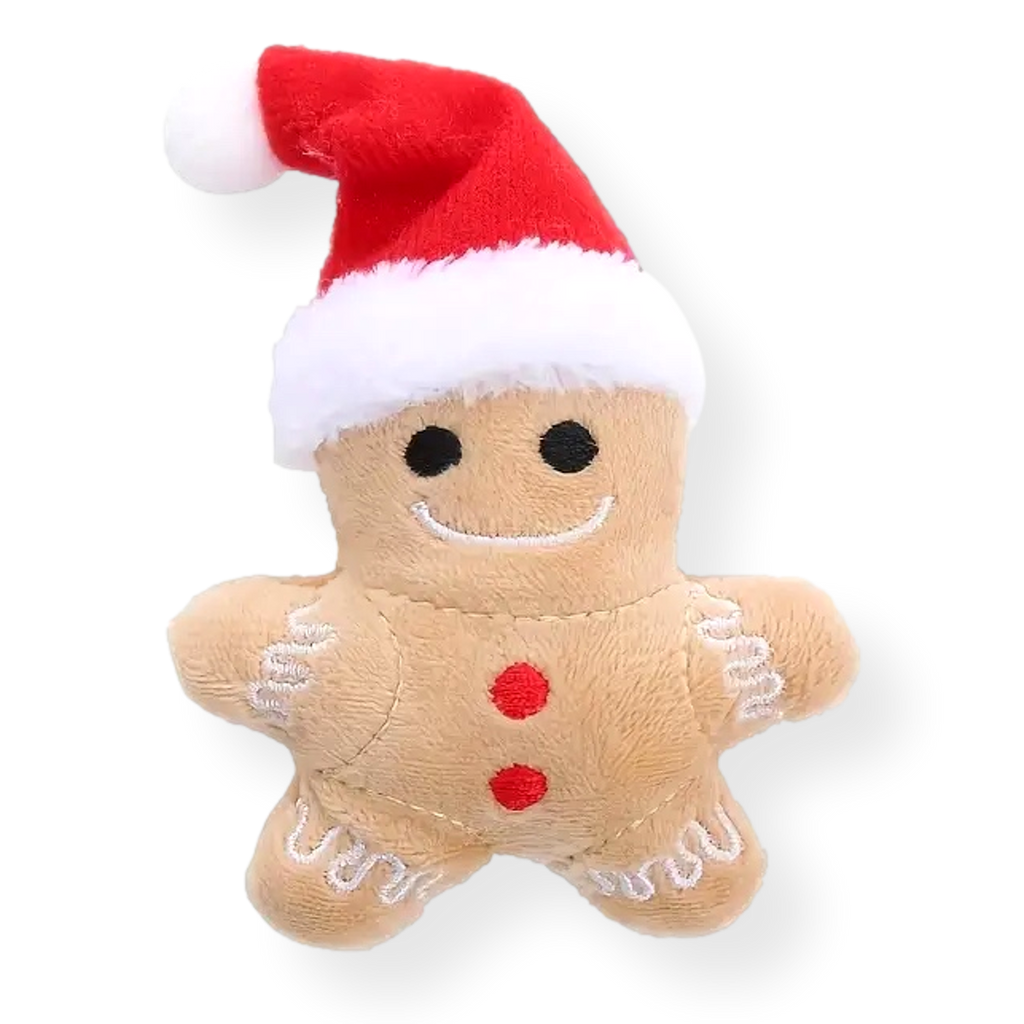 Feline Fine Gingerbread Man Cat Toy 8cm