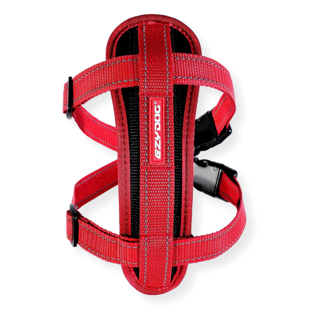 EzyDog Chest Plate Harness Red