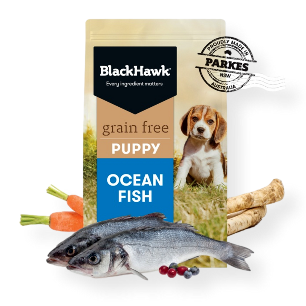 Black Hawk Ocean Fish Grain Free Puppy Food