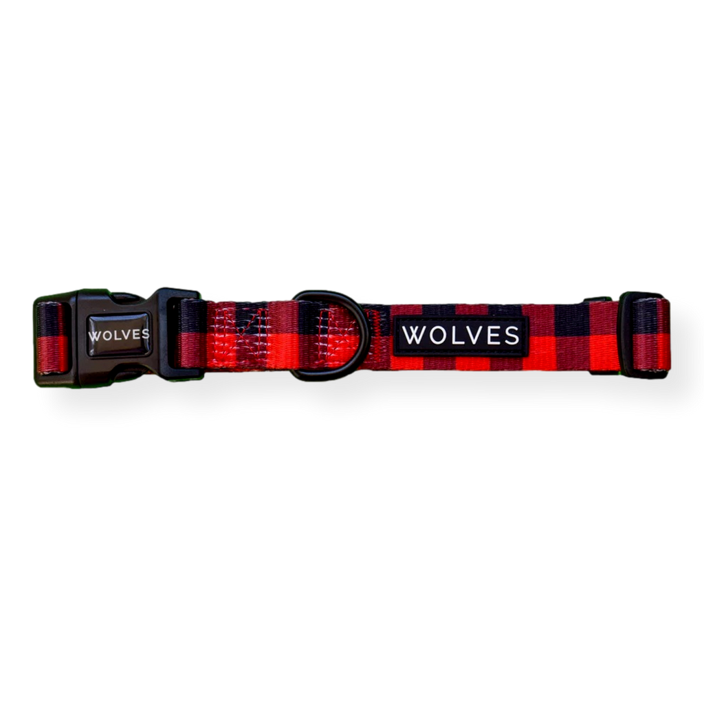 Wolves of Wellington Dog Collar Buffalo