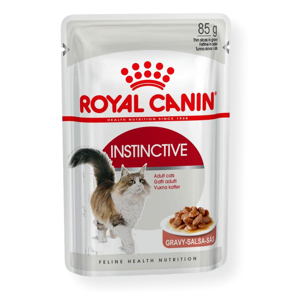 Royal Canin Instinctive Wet Adult Gravy Cat Food 85g