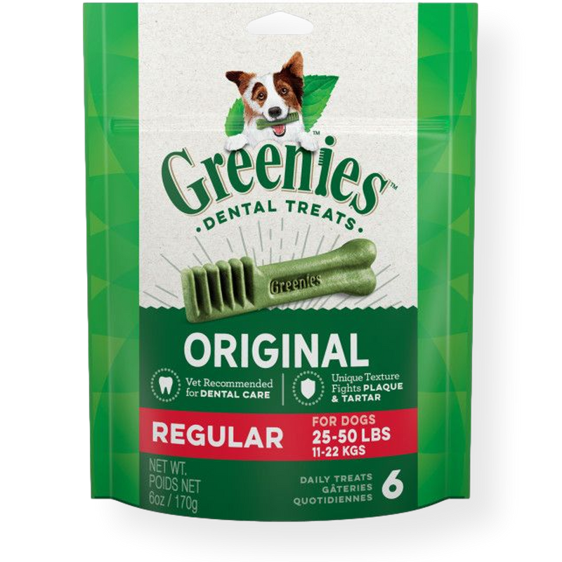 Greenies Original Dental Dog Treats Regular