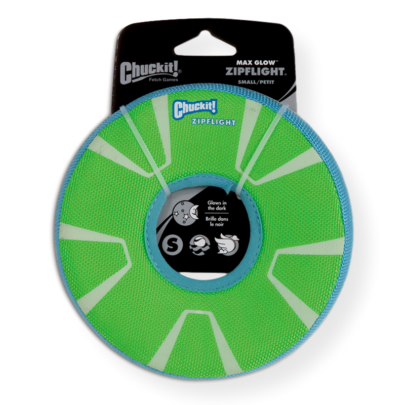 Chuckit Zipflight Max Glow Dog Toy Medium – Pet Connect NZ