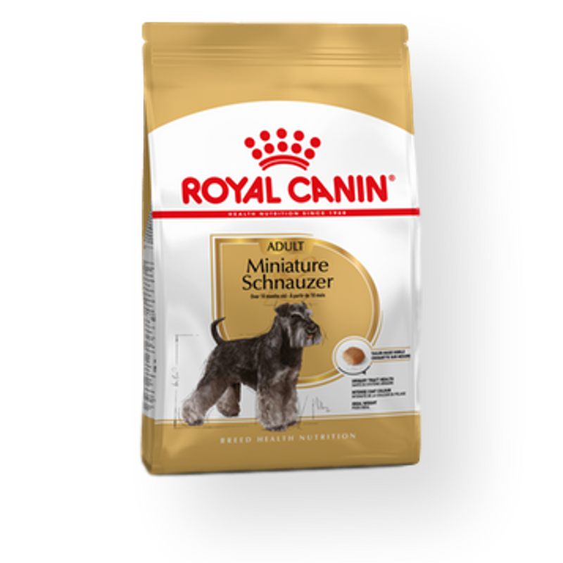Royal Canin Miniature Schnauzer Adult Dog Food - 7.5kg