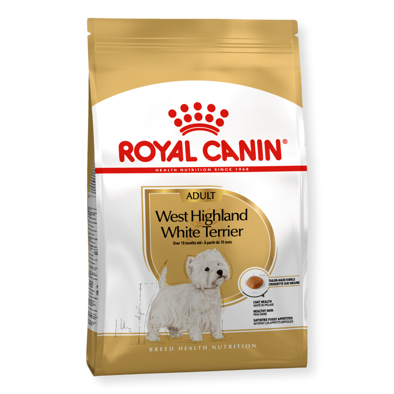 Royal Canin West Highland White Terrier Adult Dog Food 3kg