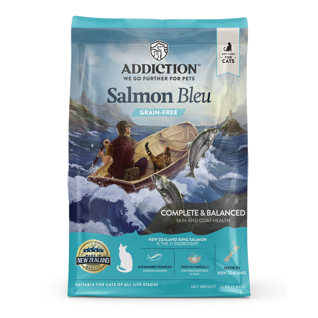 Addiction Salmon Bleu Grain Free Cat Food