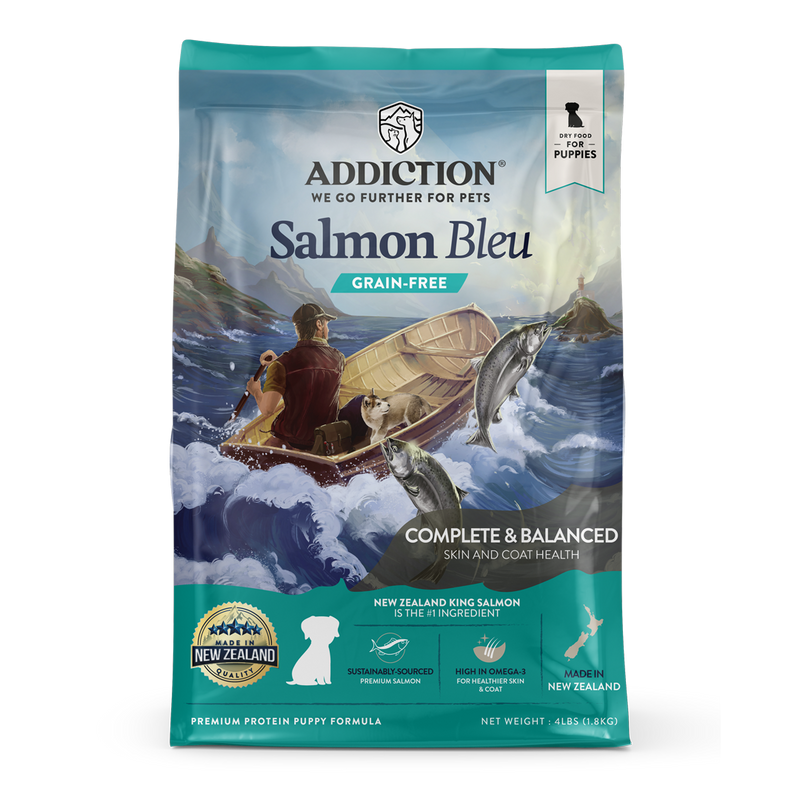 Addiction Salmon Bleu Grain Free Puppy Food