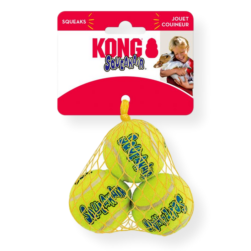 Kong Air Puppy Squeaker Tennis Ball Small