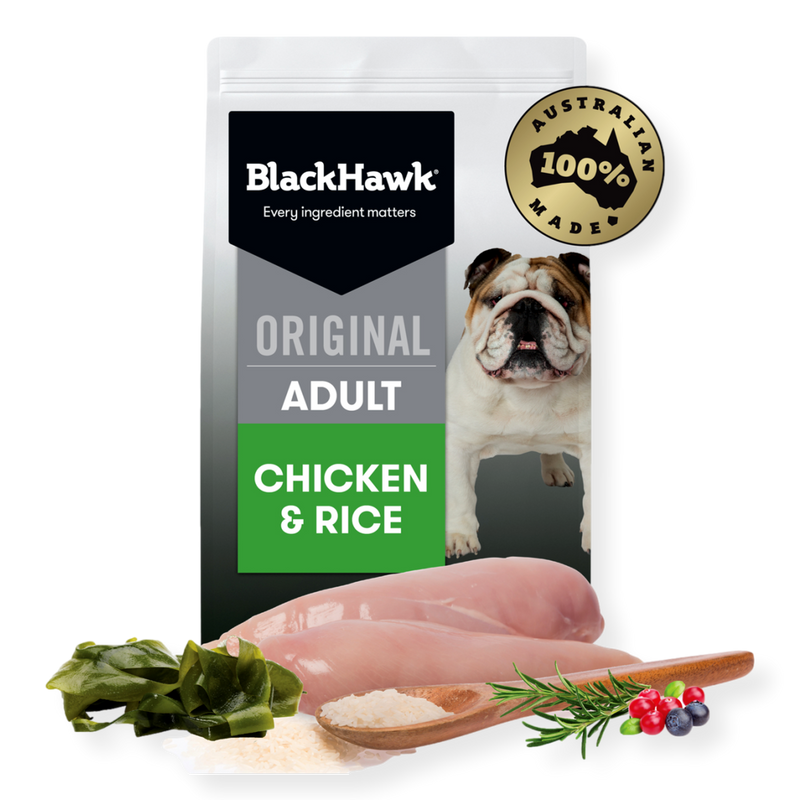 Black Hawk Chicken & Rice Adult Dry Dog Food