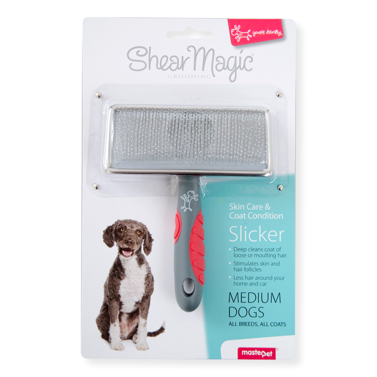 Shear Magic Slicker Dog Brush Pet Connect NZ