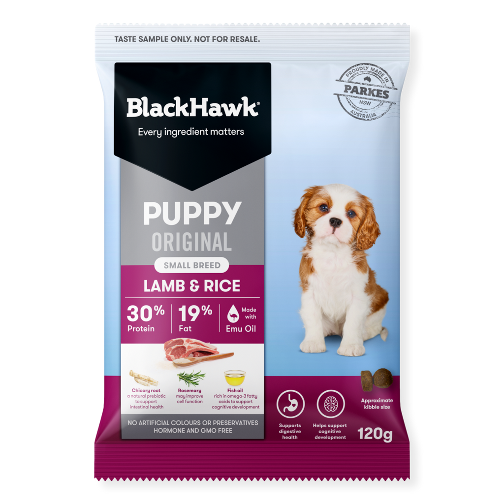 Black Hawk Lamb & Rice Small Breed Puppy Food 3kg