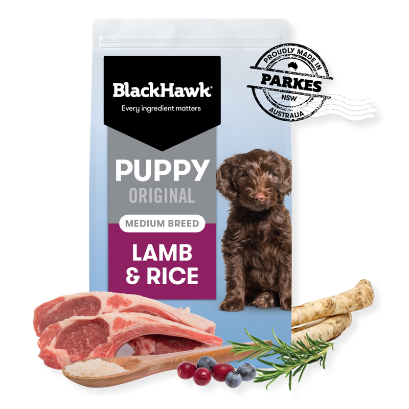Black Hawk Lamb & Rice Medium Puppy Food
