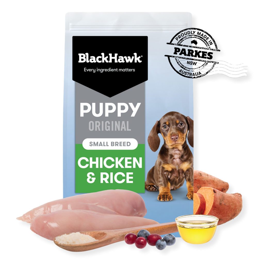 Black Hawk Chicken & Rice Small Breed Puppy Food 3kg