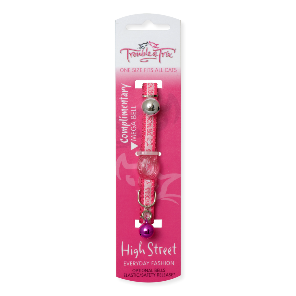 Trouble & Trix Collar High Street Princess Pink