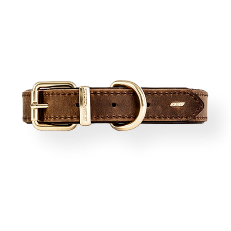 EzyDog Oxford Dog Collar Brown XtraLarge
