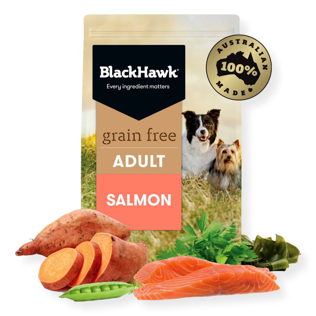 Black Hawk Grain Free Salmon Dog Food 15kg